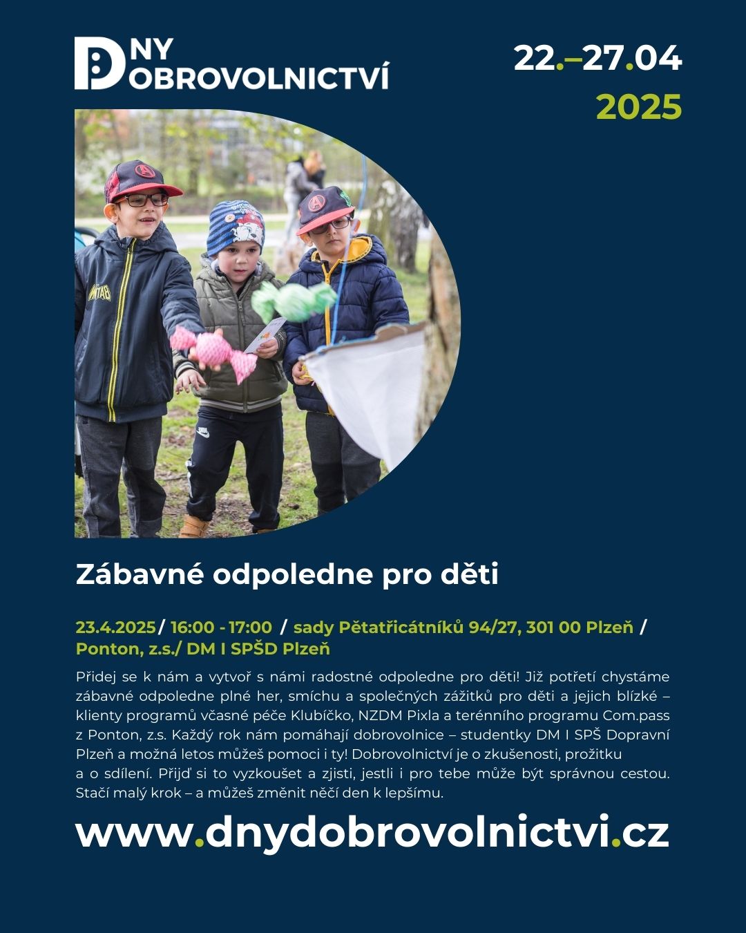 Zábavné odpoledne v Pontonu